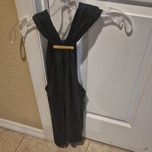 Trina Turk Elegant Green Halter Top